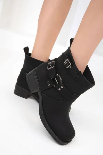 Soho Black Matte Women's Boots & Bootie 19678