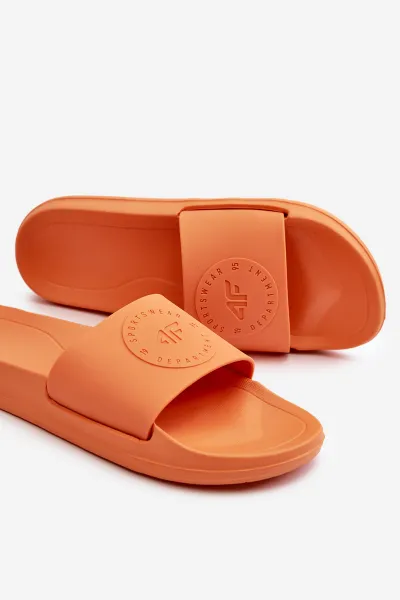 Dámske Papuče 4FMM00FFLIF045-70S Oranžové