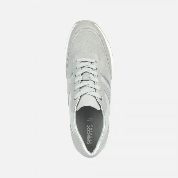 Grey women's sneakers Geox Desya - Women's
