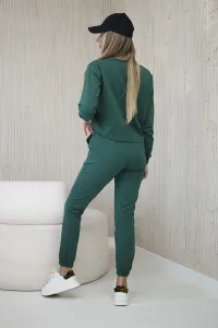 Set with green Atlanta print