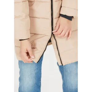 Women's winter coat Whistler Amaretto W Long Puffer Jacket
