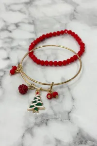 Christmas bracelet Christmas tree
