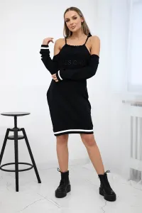 Tres Chic Dress Black