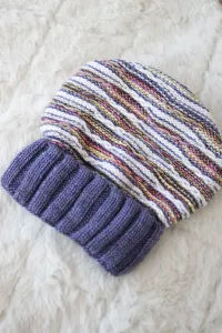Women's cap Feba K330 purple