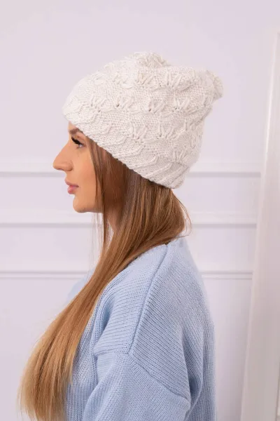 Women's cap Dagmara K332 white