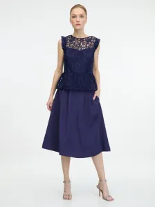 Navy Blue Women's Knee-Length Skirt ORSAY - Women's