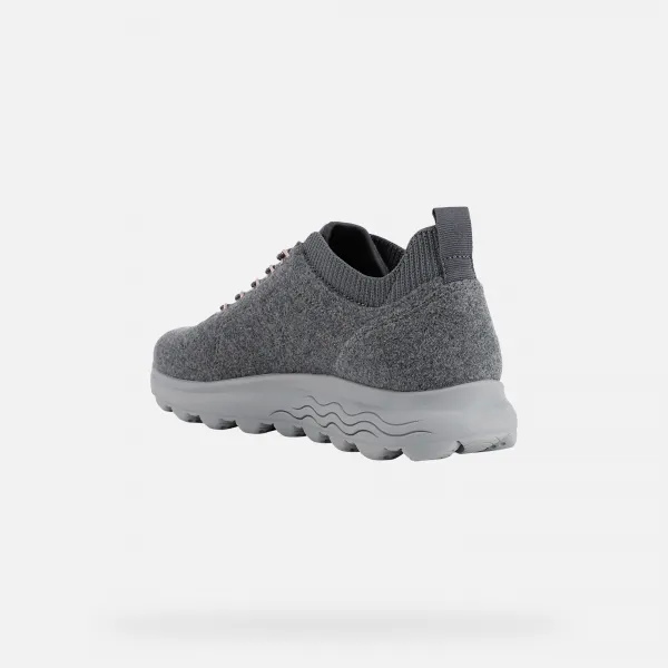 Grey women's sneakers Geox Spherica - Women's