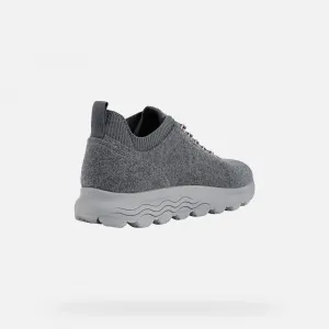 Grey women's sneakers Geox Spherica - Women's