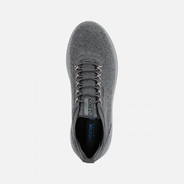 Grey women's sneakers Geox Spherica - Women's