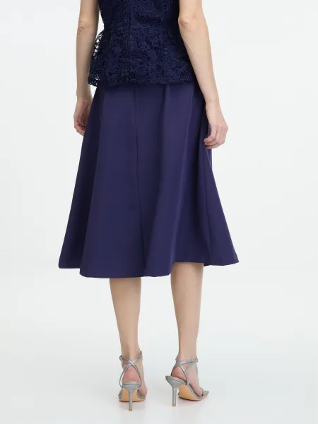 Navy Blue Women's Knee-Length Skirt ORSAY - Women's