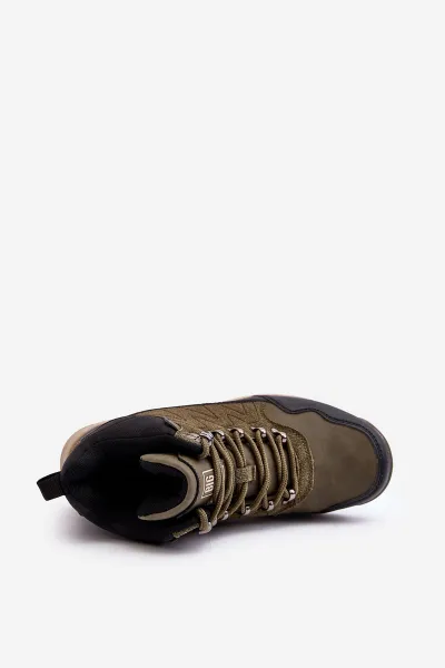 BIG STAR SHOES Dámska izolovaná khaki veľká hviezda