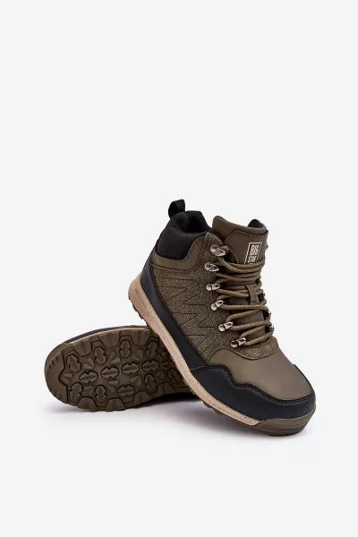 BIG STAR SHOES Dámska izolovaná khaki veľká hviezda