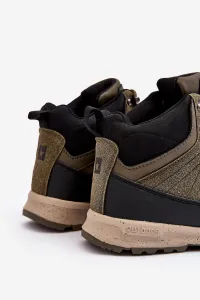 BIG STAR SHOES Dámska izolovaná khaki veľká hviezda