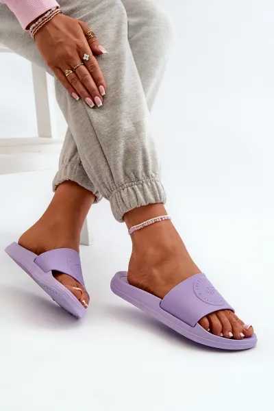Dámske papuče 4FMM00FFLIF045-52S Fialové
