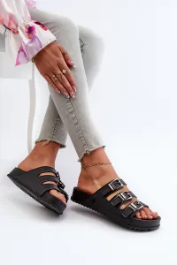 Dámske gumové flip -flops Zaxy JJ285058 čierna