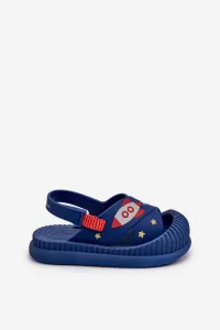 Ipanema Ľahké detské sandále s motívom Rico Navy Blue Dog