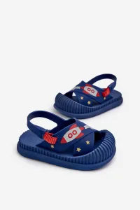 Ipanema Ľahké detské sandále s motívom Rico Navy Blue Dog