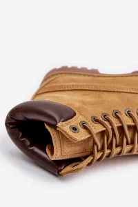 BIG STAR SHOES Zimné Semišové Topánky Pre Mužov Big Star