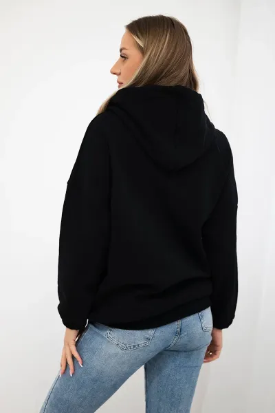 Black hoodie