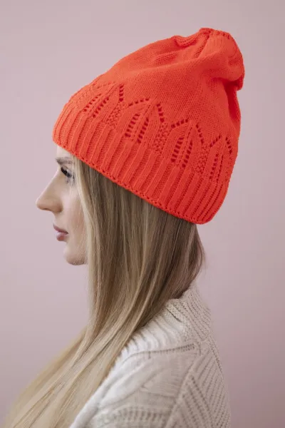 Women's cap Irmina K333 orange