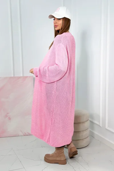 Long sweater light pink
