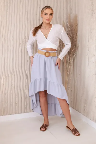 Women's skirt - light grey