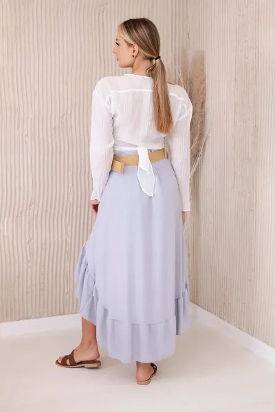 Women's skirt - light grey