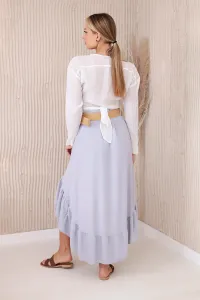 Women's skirt - light grey