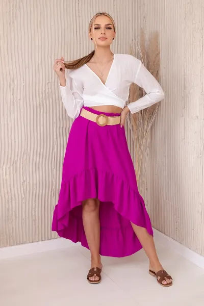 Women's skirt - dark purple