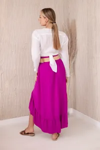 Women's skirt - dark purple