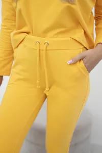 Legínovo Súprava s čiernou oversized blúzkou Farba: Svetlo hnedá, Veľkosť: UNI