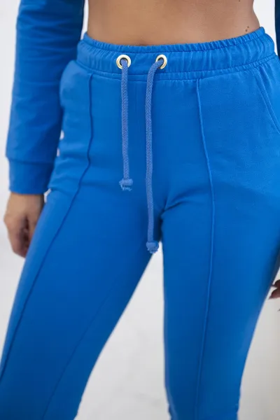 Purple-blue tracksuit