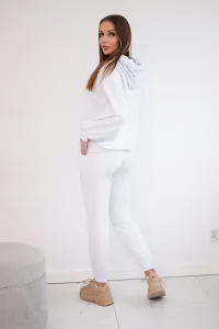 White hoodie