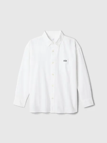 GAP Children's Oversize Oxford Shirt - Boys