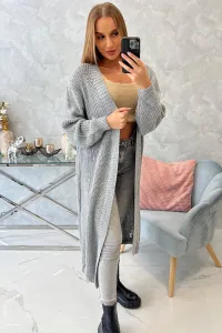 Long sweater dark gray