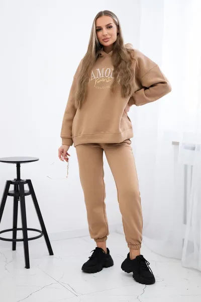 Insulated set L'Amour Camel