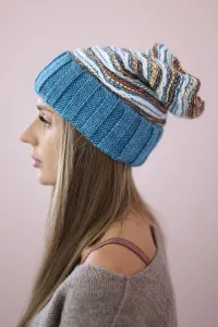 Women's cap Feba K330 turquoise