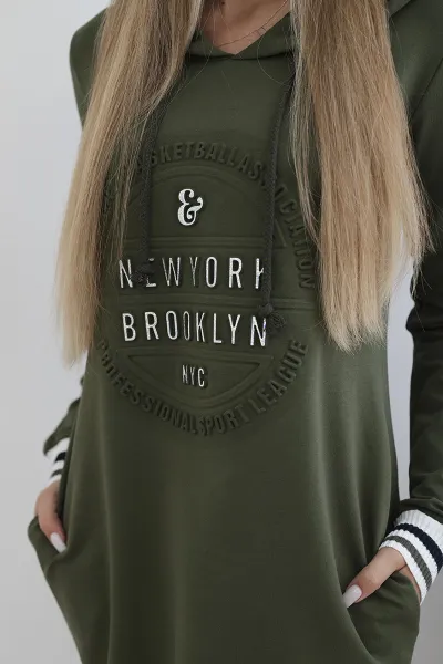Brooklyn khaki dress