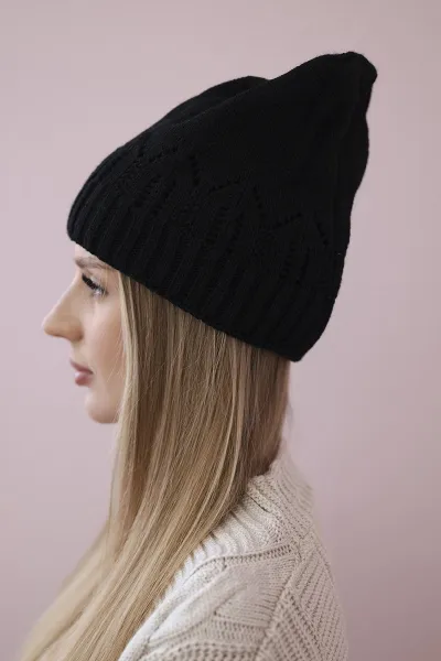 Women's cap Irmina K333 black