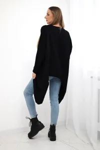 Oversize blouse black
