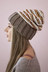 Women's cap Feba K330 mocca
