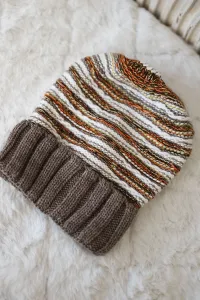 Women's cap Feba K330 mocca