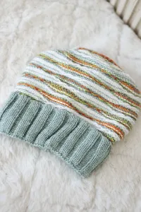 Women's cap Feba K330 dark mint