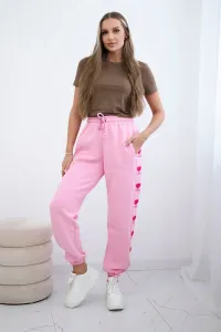 Cotton pants Amour pink