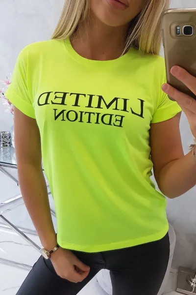 Limited Edition Yellow Neon Blouse