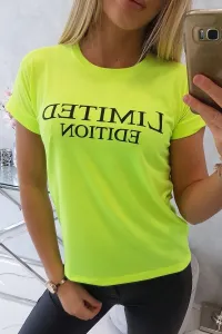 Limited Edition Yellow Neon Blouse