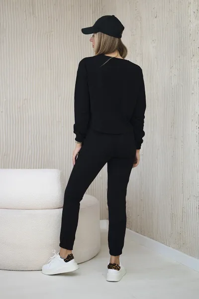 Set with black Atlanta print