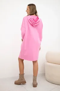 Light pink dress with hood