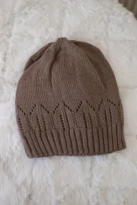 Women's cap Irmina K333 mocca