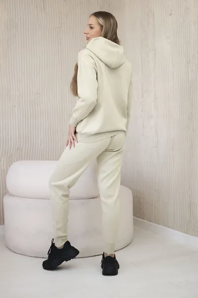 Set of sweaters Sweatshirt + Pants dark beige